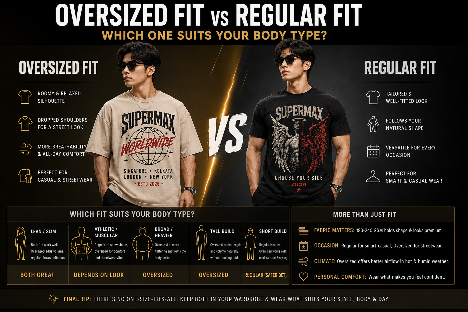 Streetwear Outfit Guide for Men: Head-to-Toe Style Formula