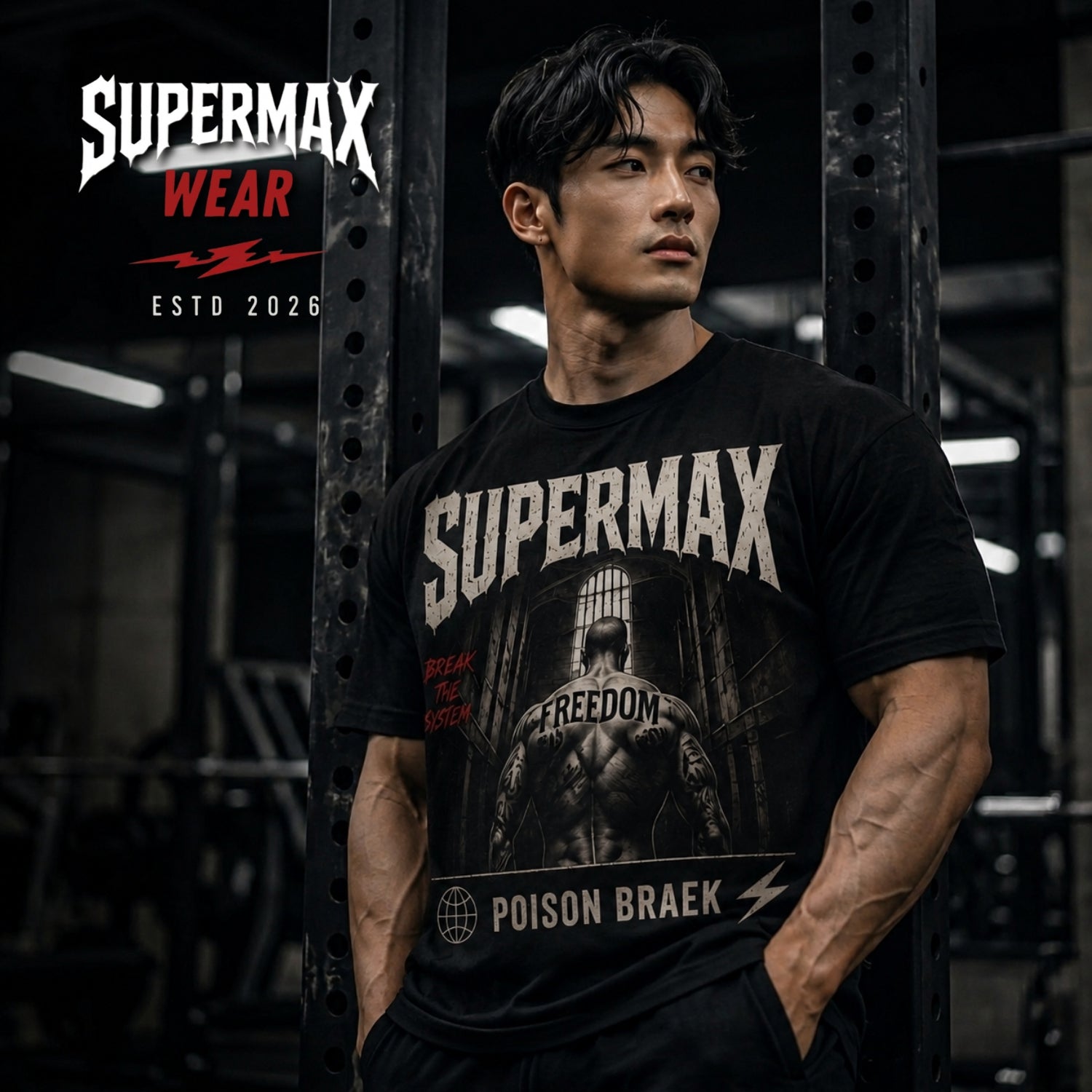 Supermax Break The System Oversized T-Shirt | Streetwear India