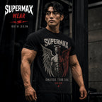 Angel vs Devil Graphic Printed Streetwear T-Shirt