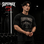 Supermax Muscle Mode Oversized Gym T-Shirt | Streetwear India