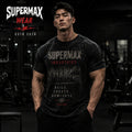 Premium Industrial Graphic Print Cotton T-Shirt