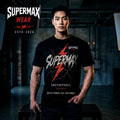 Premium Cotton Lightning Bolt Graphic T-Shirt | Streetwear Crewneck Tee