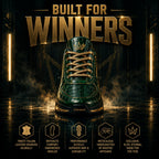 SUPERMAX Emerald Dynasty Green & Gold Premium Leather Sneakers | Luxury Lifestyle Shoes for Men